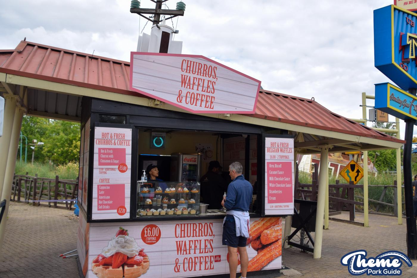 Churros Waffles Coffee