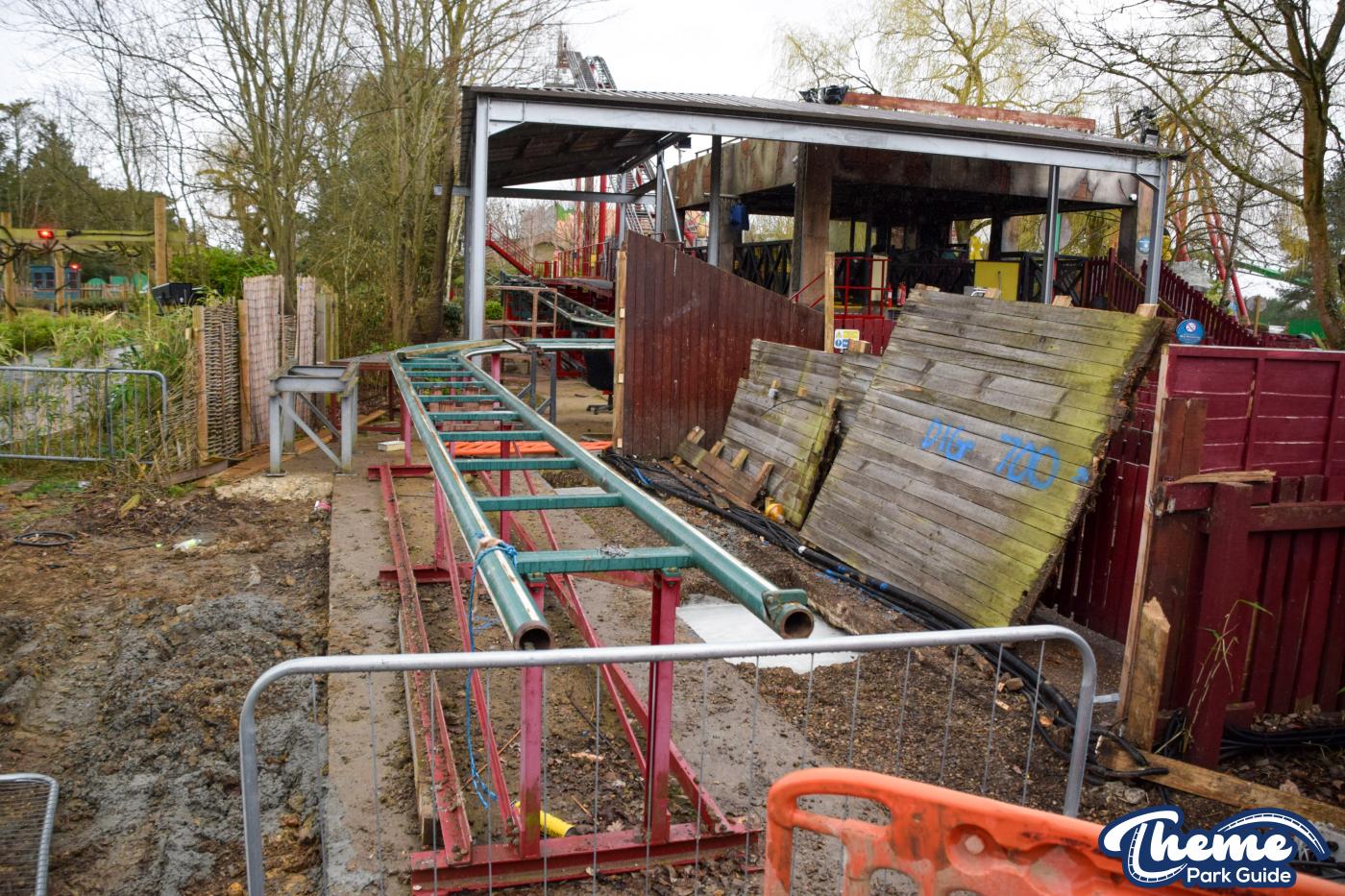 Chessington 2023 Closed Season Preparations Continue