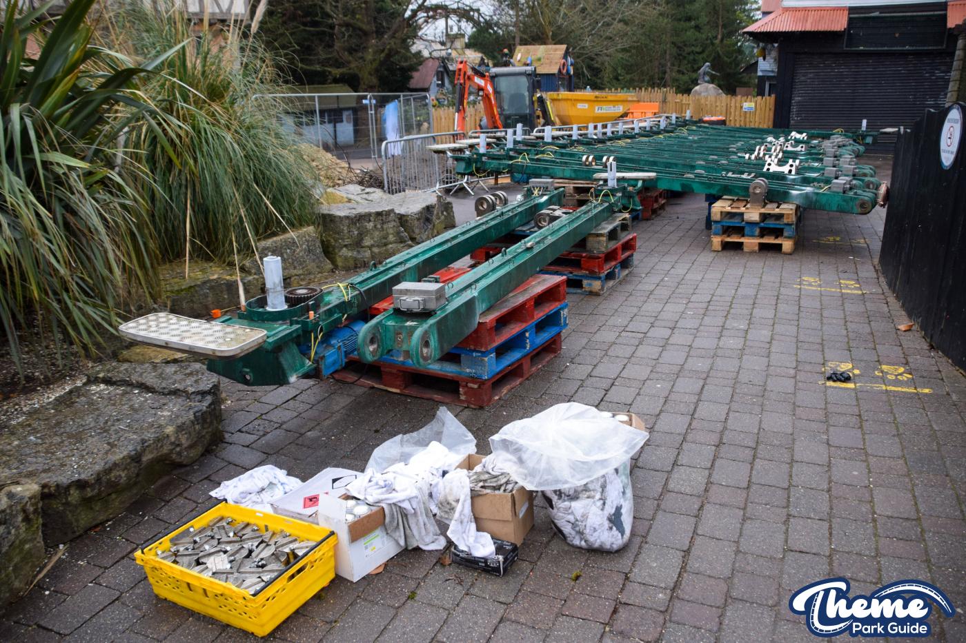 Chessington 2023 Closed Season Preparations Continue