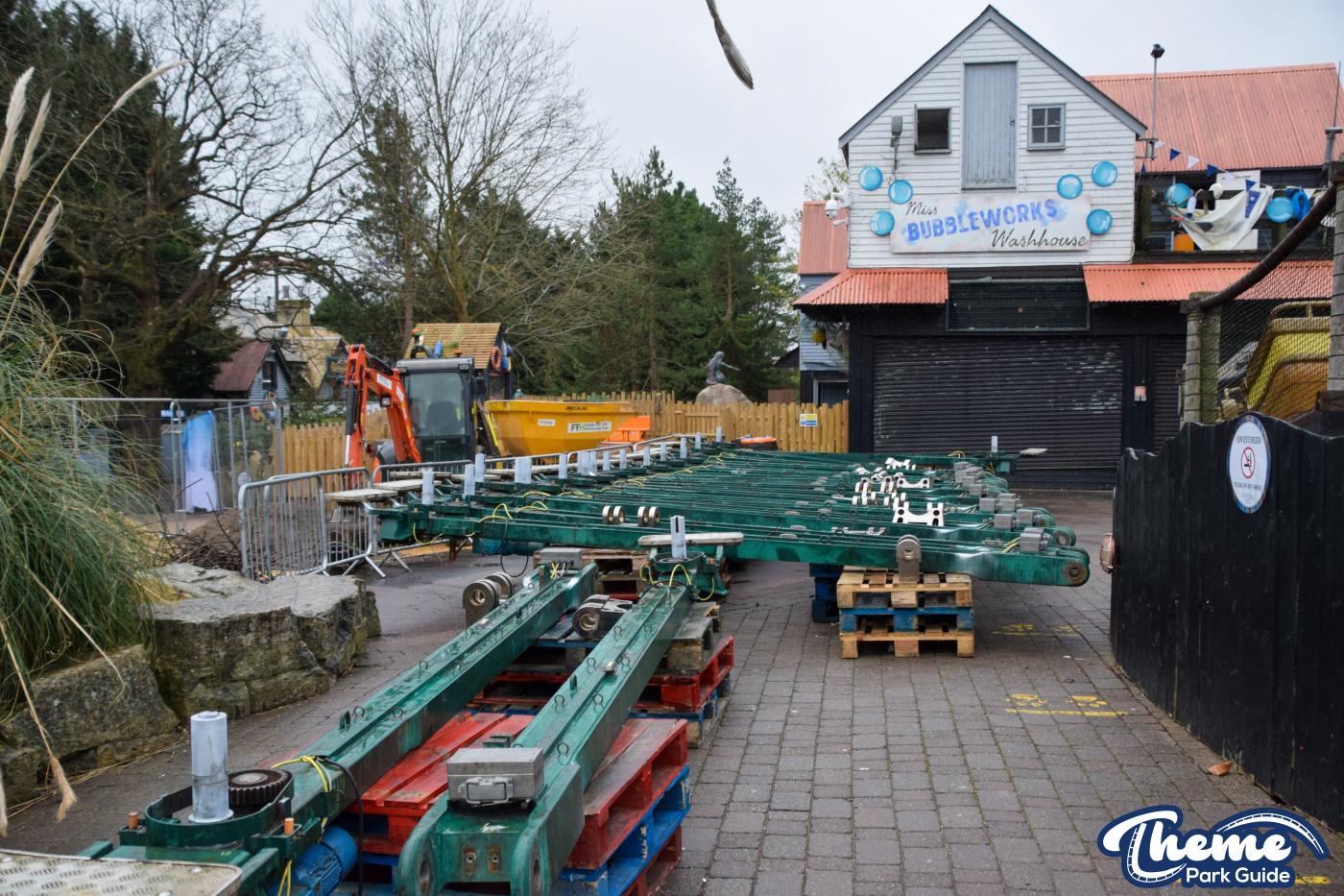 Chessington 2023 Closed Season Preparations Continue