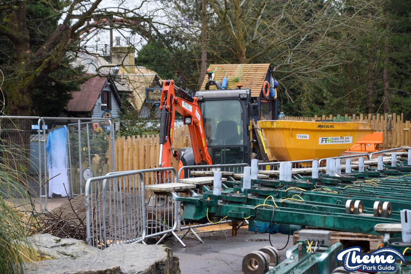 Chessington 2023 Closed Season Preparations Continue