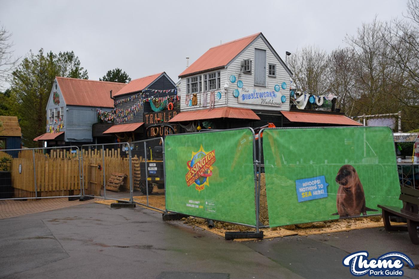 Chessington 2023 Closed Season Preparations Continue