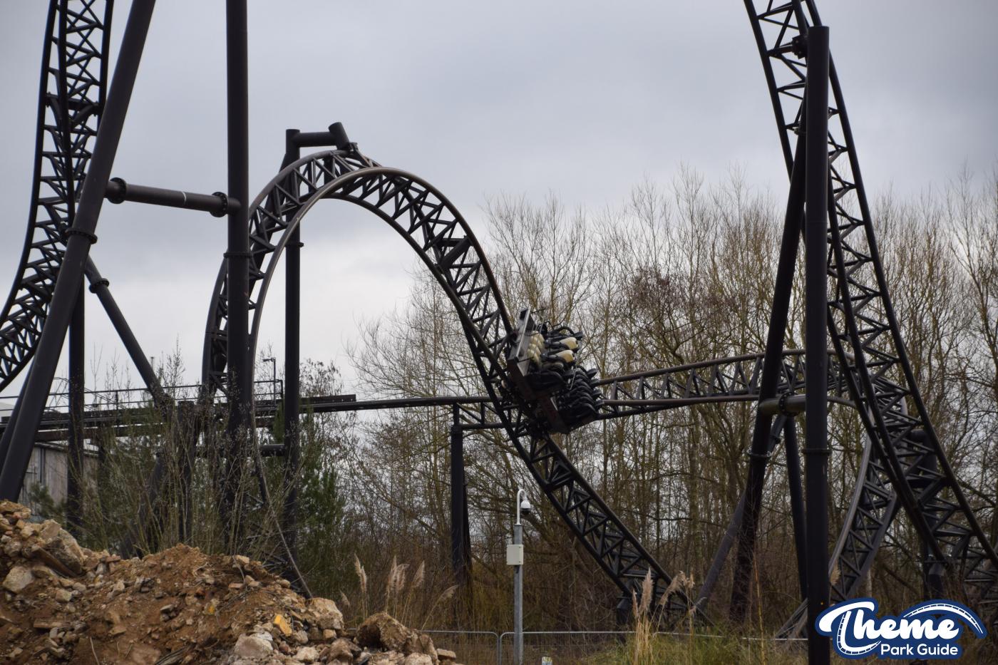 Loggers Leap Double-Down Drop Removal Begins