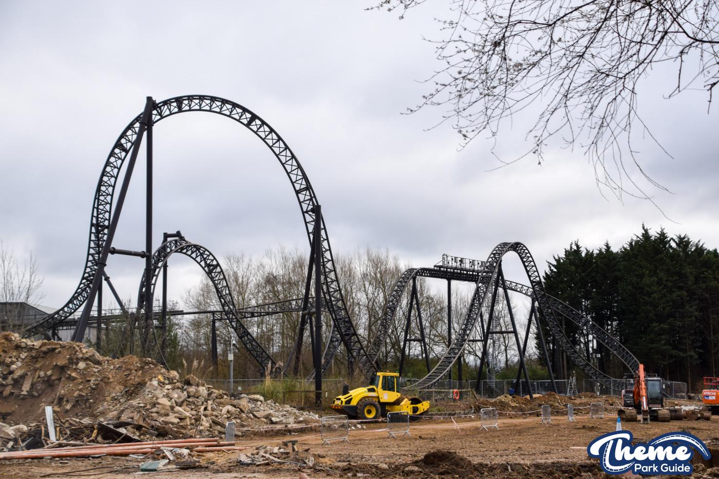 Loggers Leap Double-Down Drop Removal Begins
