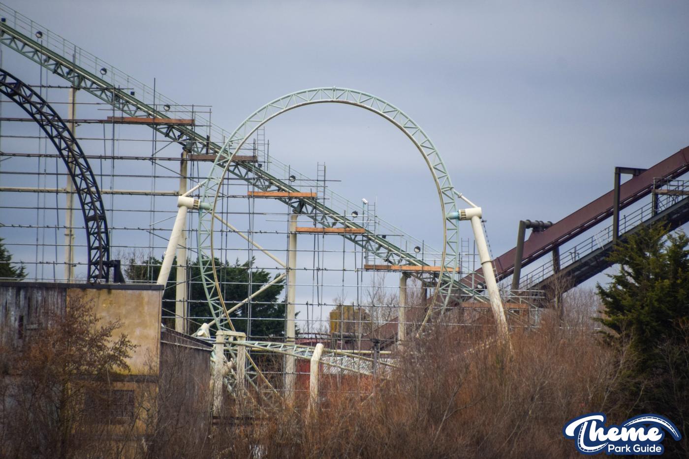 Loggers Leap Double-Down Drop Removal Begins