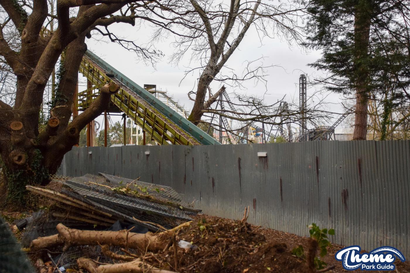 Thorpe Park February 2023 Closed Season Look