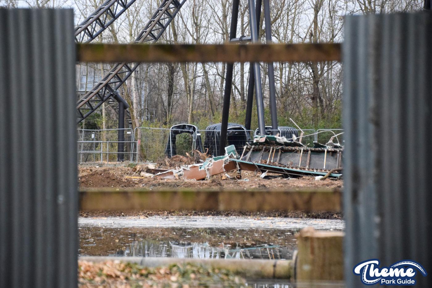 Thorpe Park February 2023 Closed Season Look