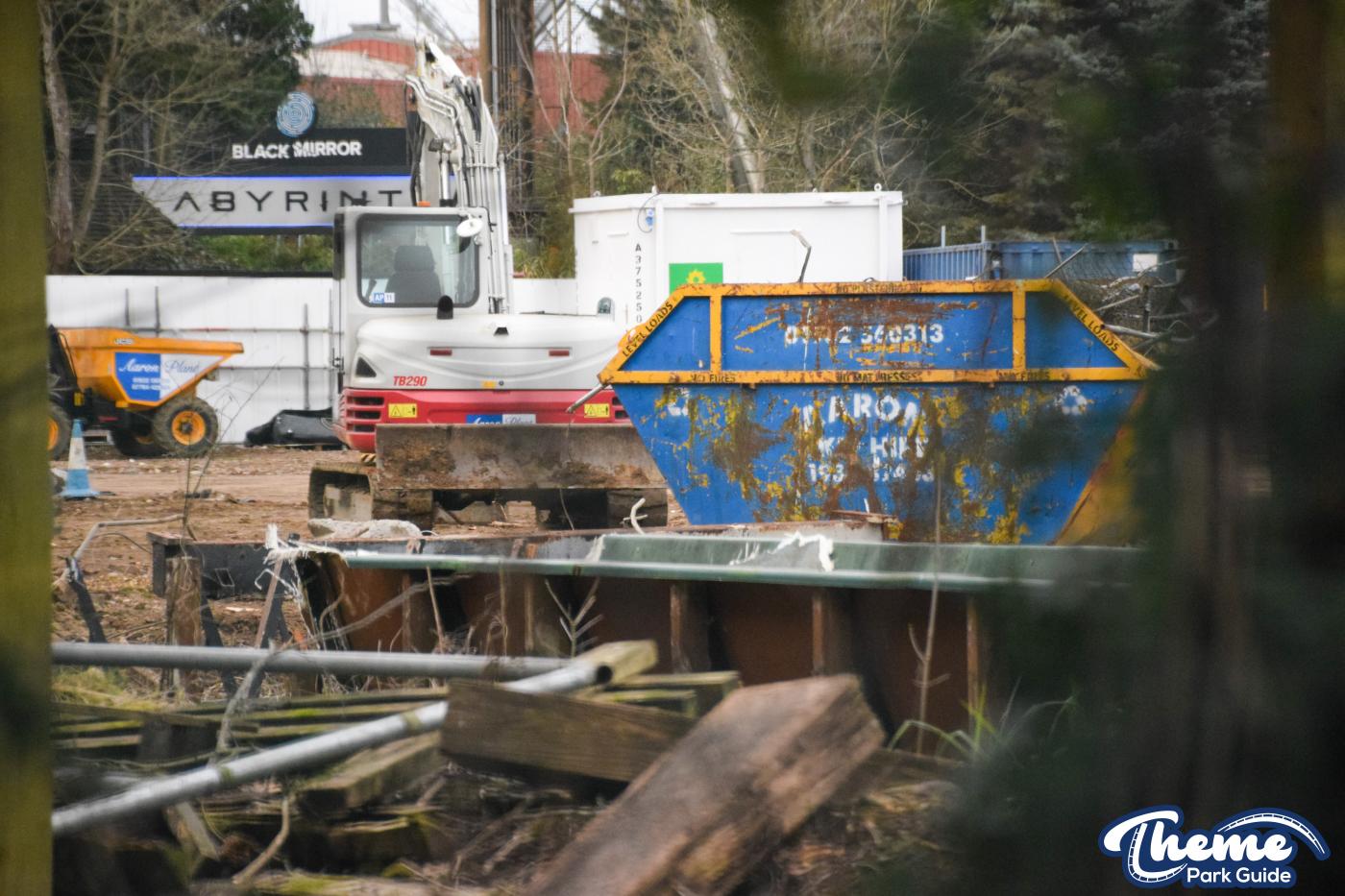 Thorpe Park February 2023 Closed Season Look