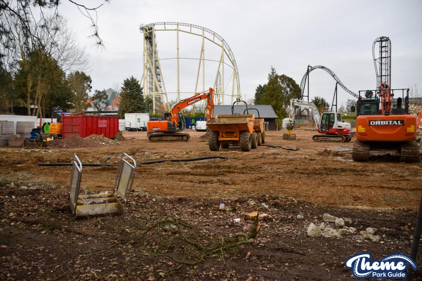 Thorpe Park February 2023 Closed Season Look