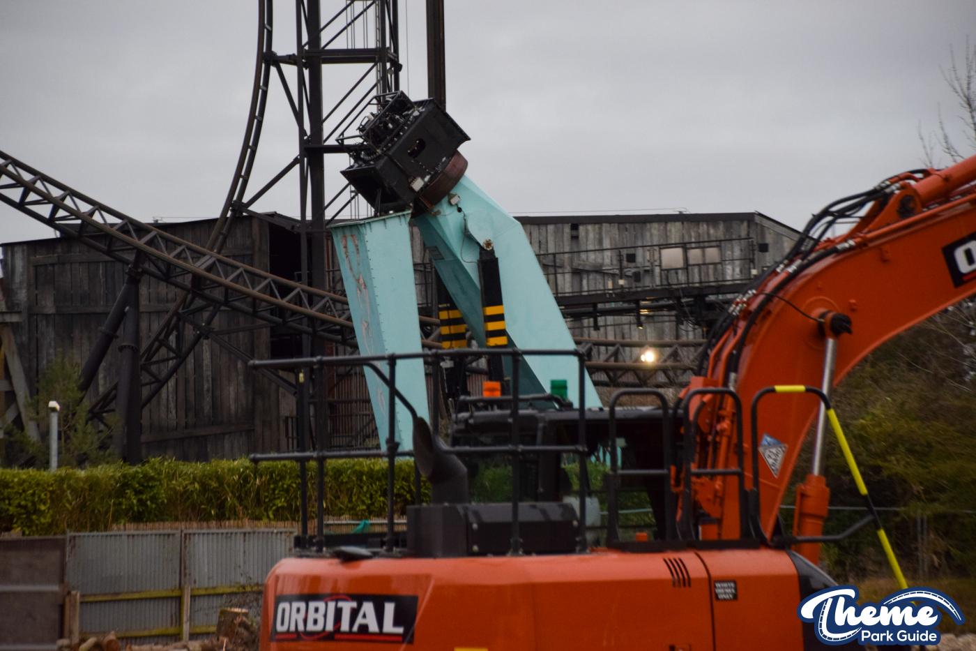 Thorpe Park February 2023 Closed Season Look