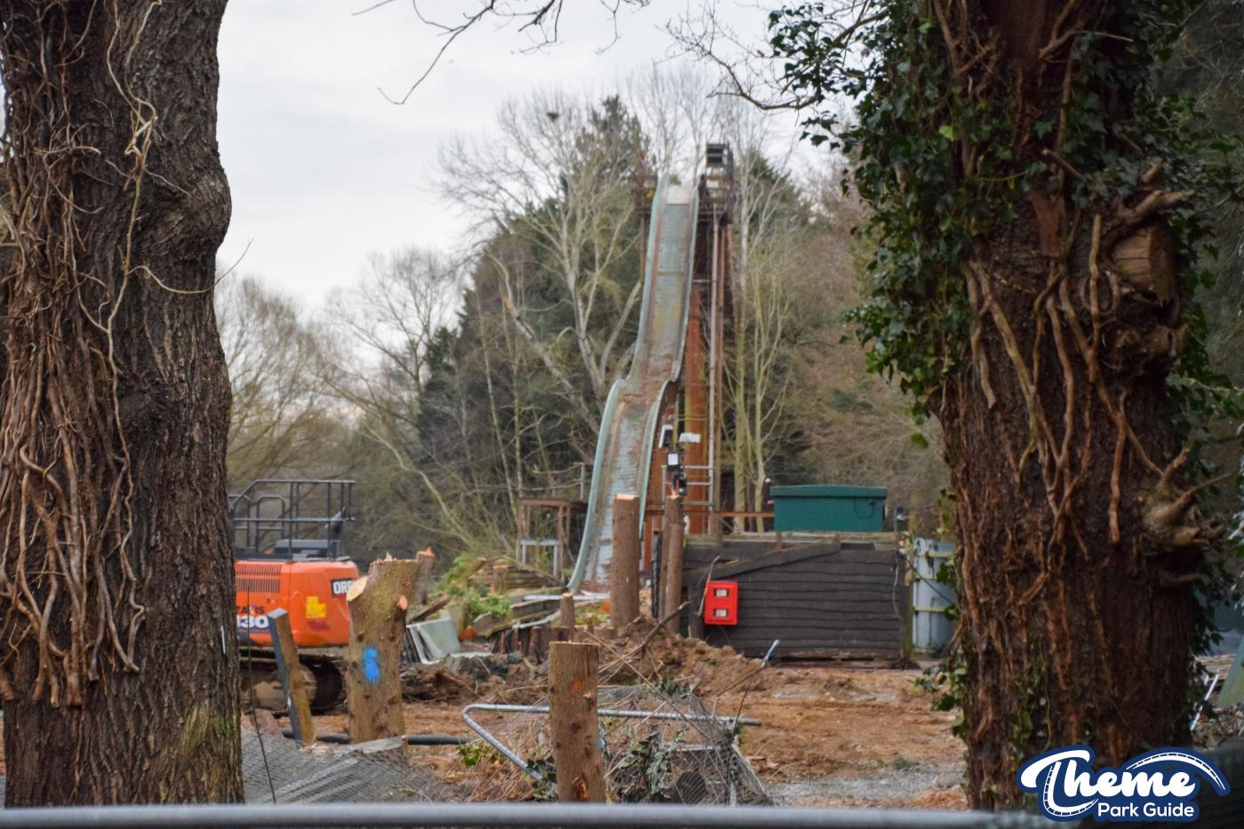 Thorpe Park February 2023 Closed Season Look
