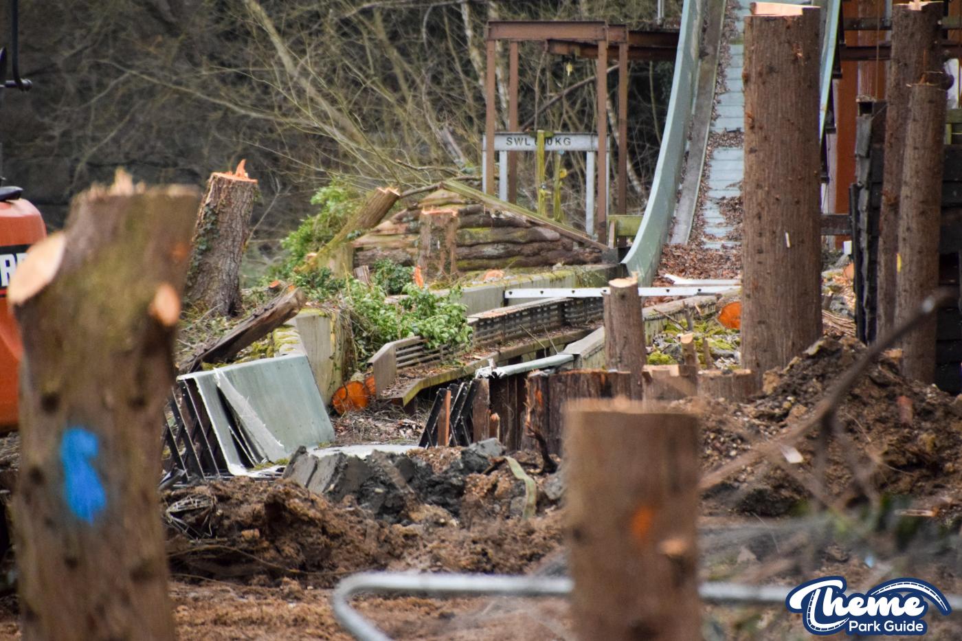 Thorpe Park February 2023 Closed Season Look