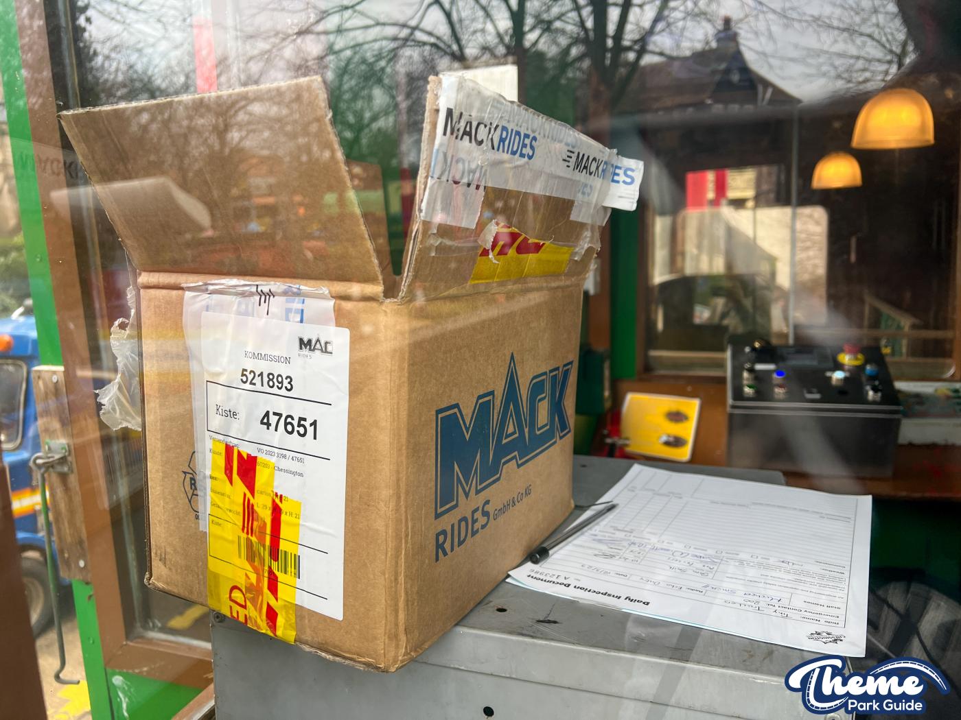 Mandrill Mayhem Train Theming Installed And Last Closed Season Insight