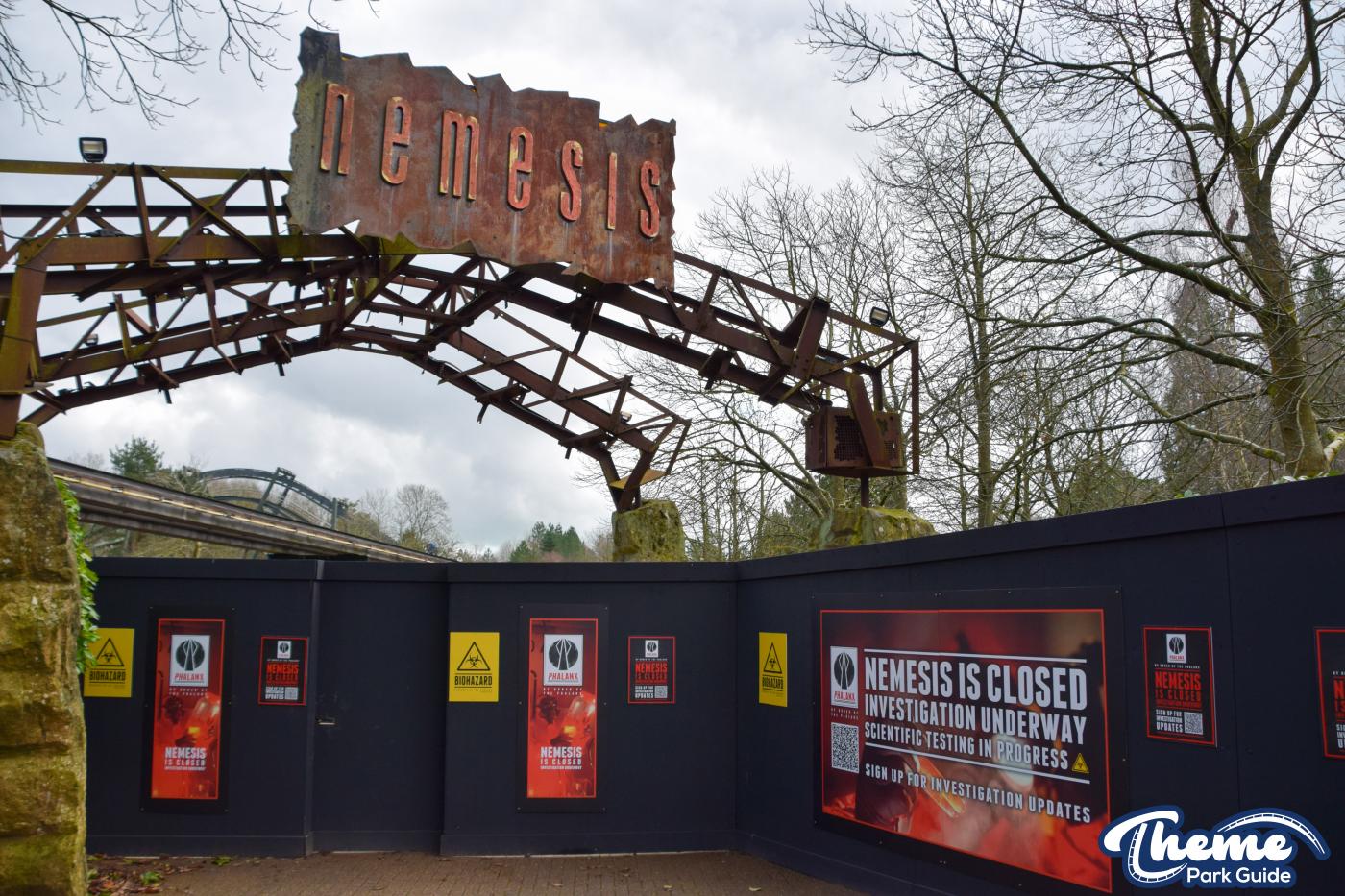 Nemesis Track Removal Complete And New Foundations Work Begins