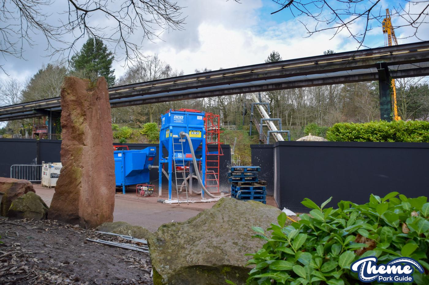 Nemesis Track Removal Complete And New Foundations Work Begins