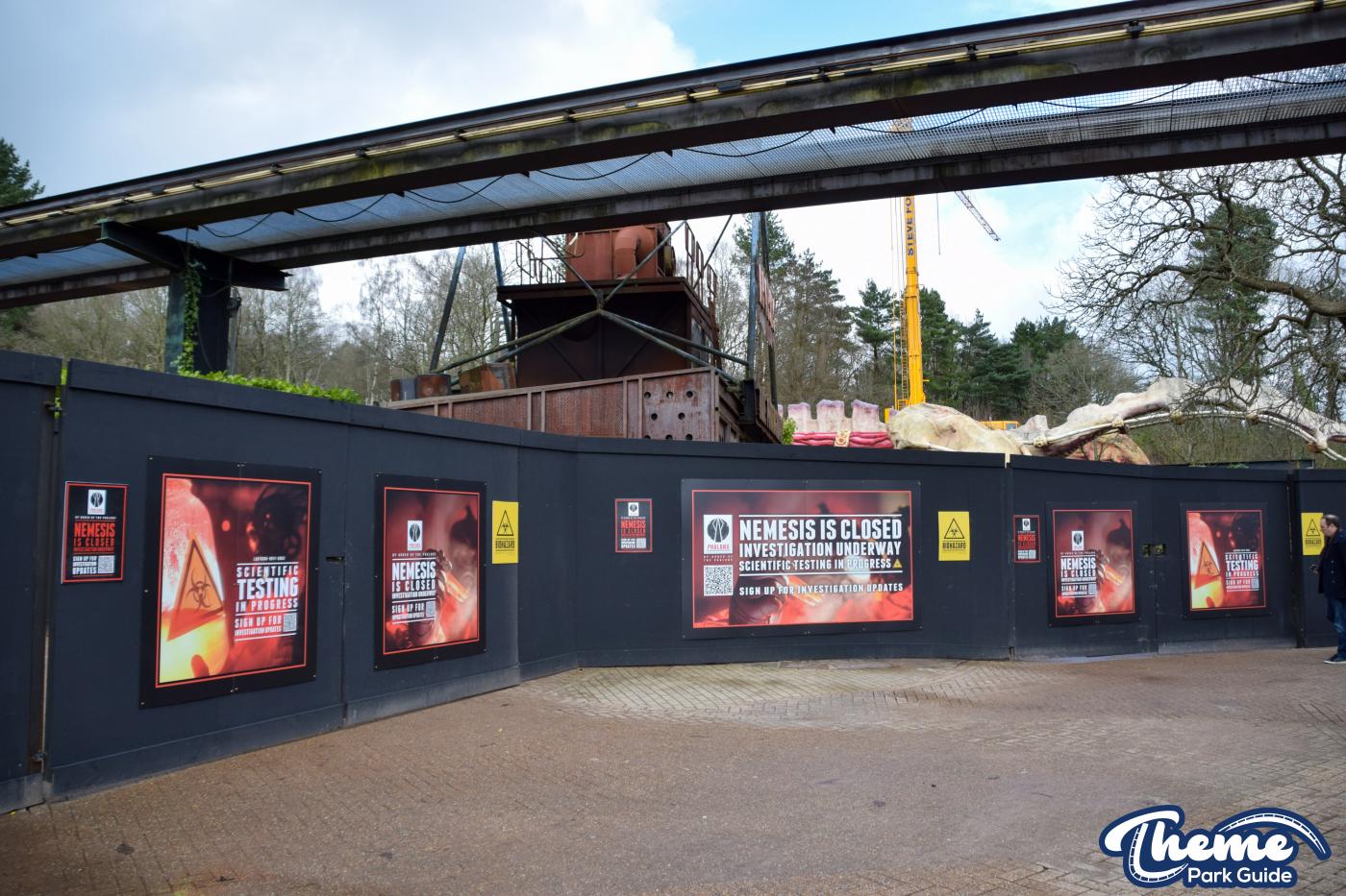 Nemesis Track Removal Complete And New Foundations Work Begins