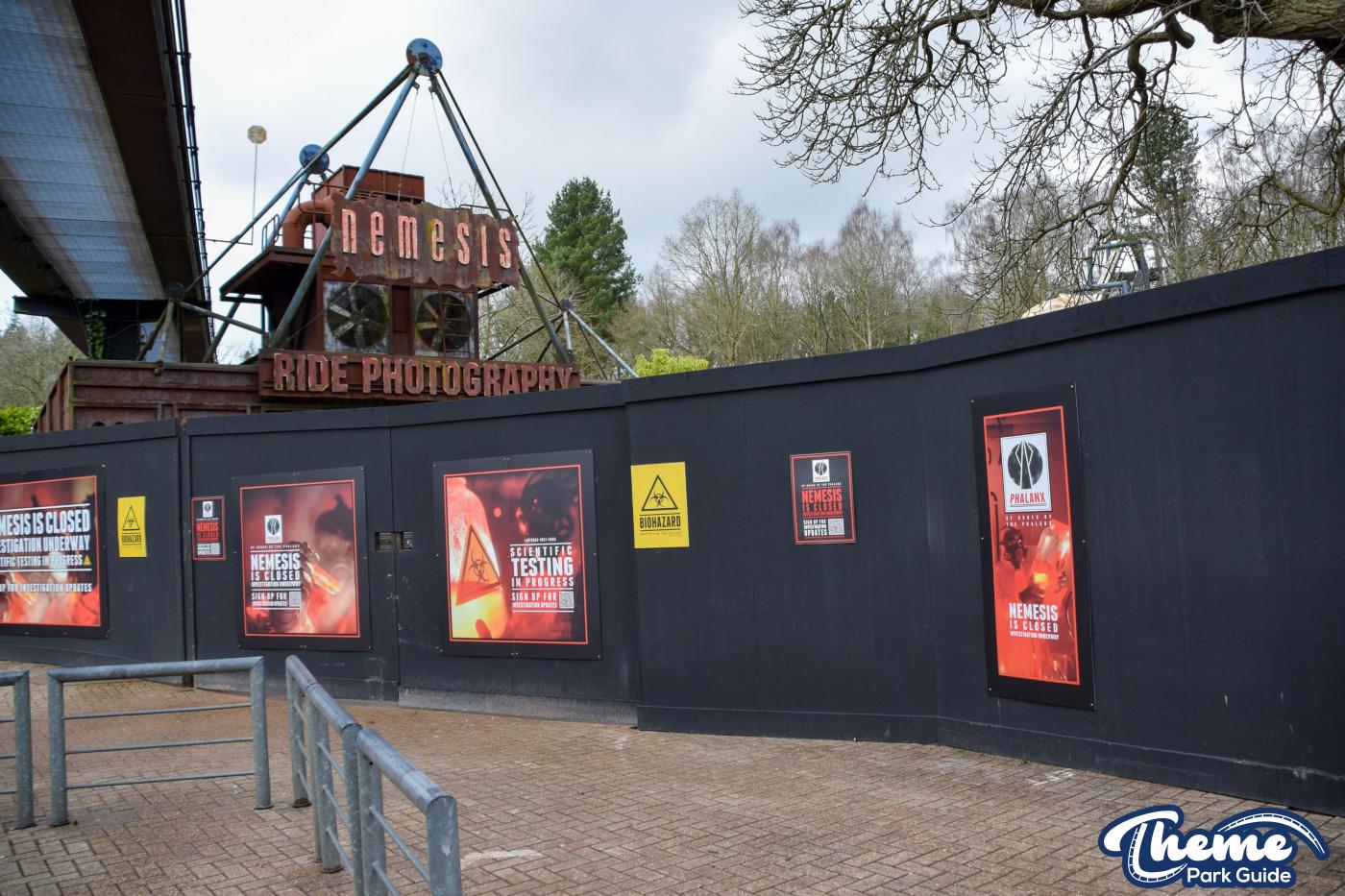 Nemesis Track Removal Complete And New Foundations Work Begins
