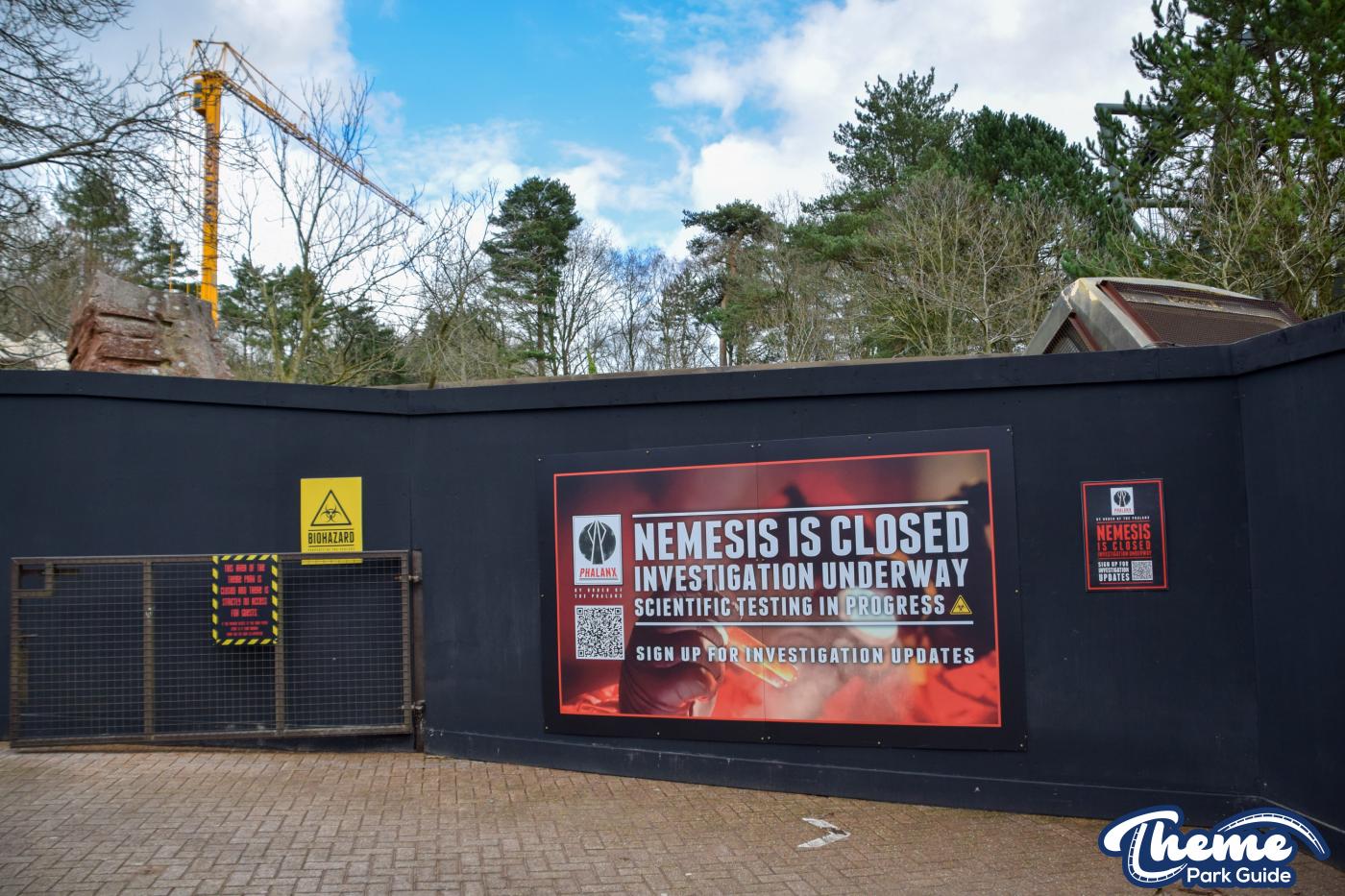 Nemesis Track Removal Complete And New Foundations Work Begins