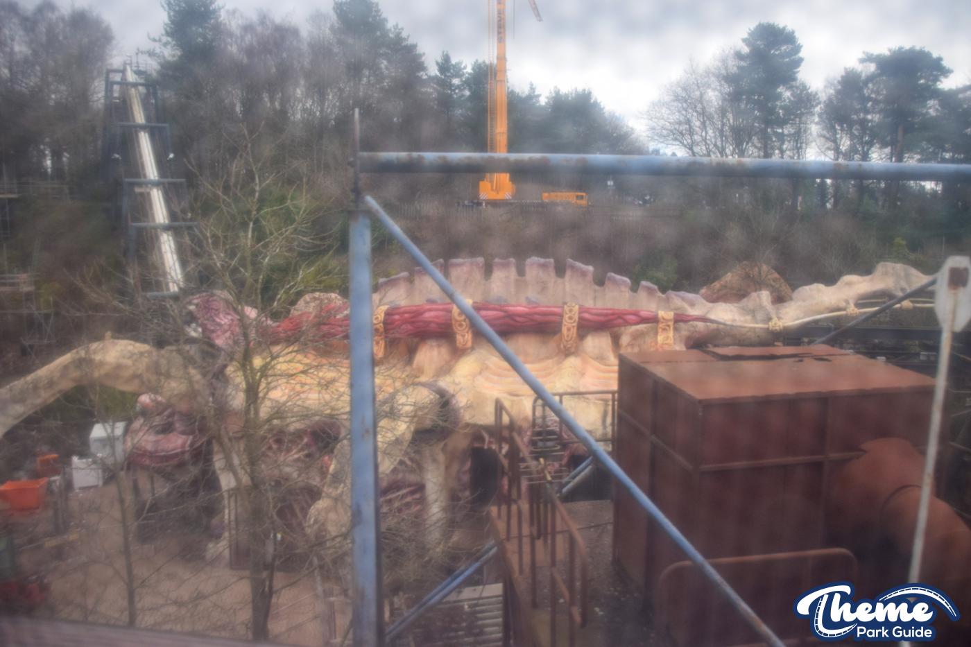 Nemesis Track Removal Complete And New Foundations Work Begins