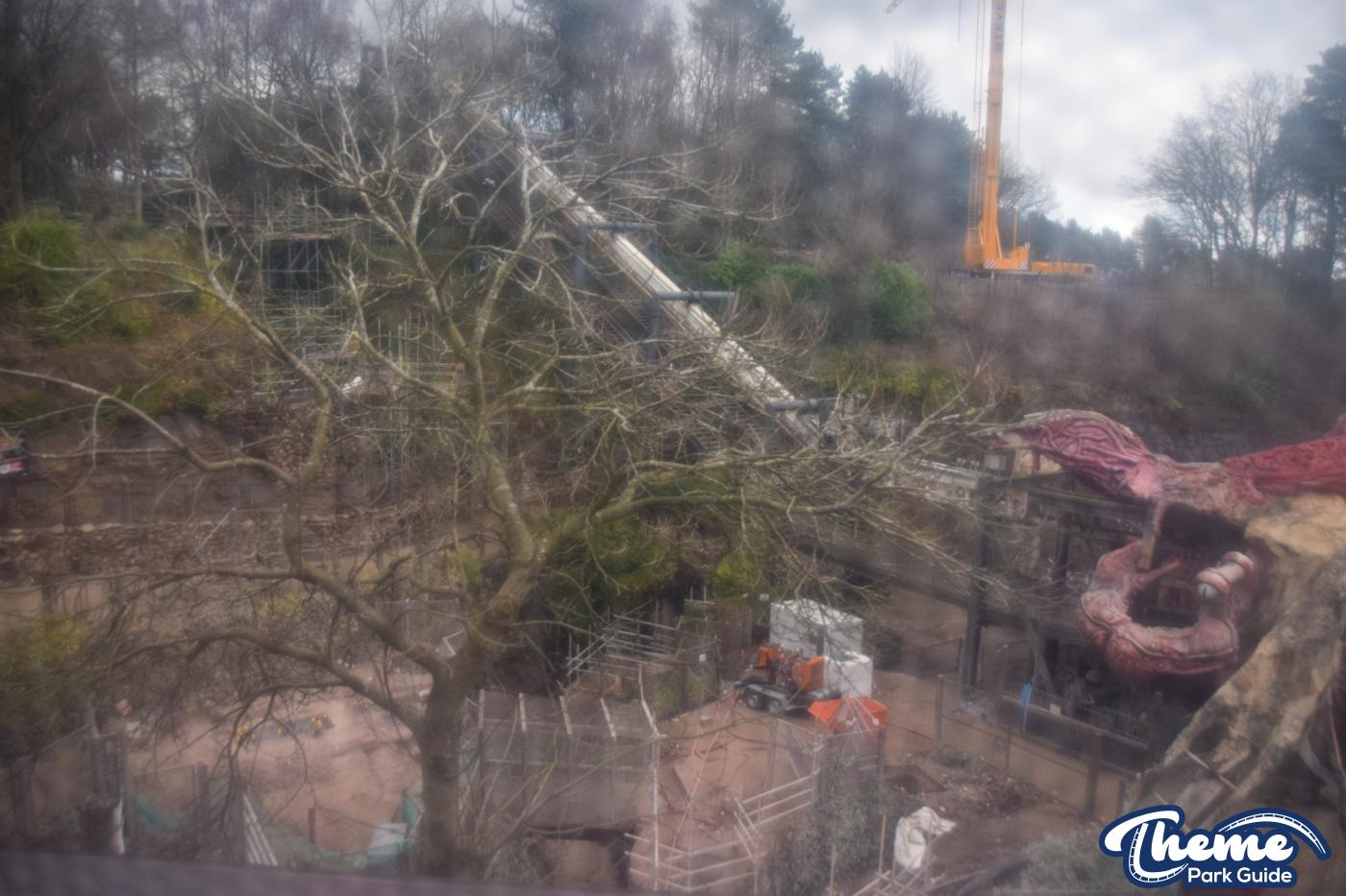 Nemesis Track Removal Complete And New Foundations Work Begins