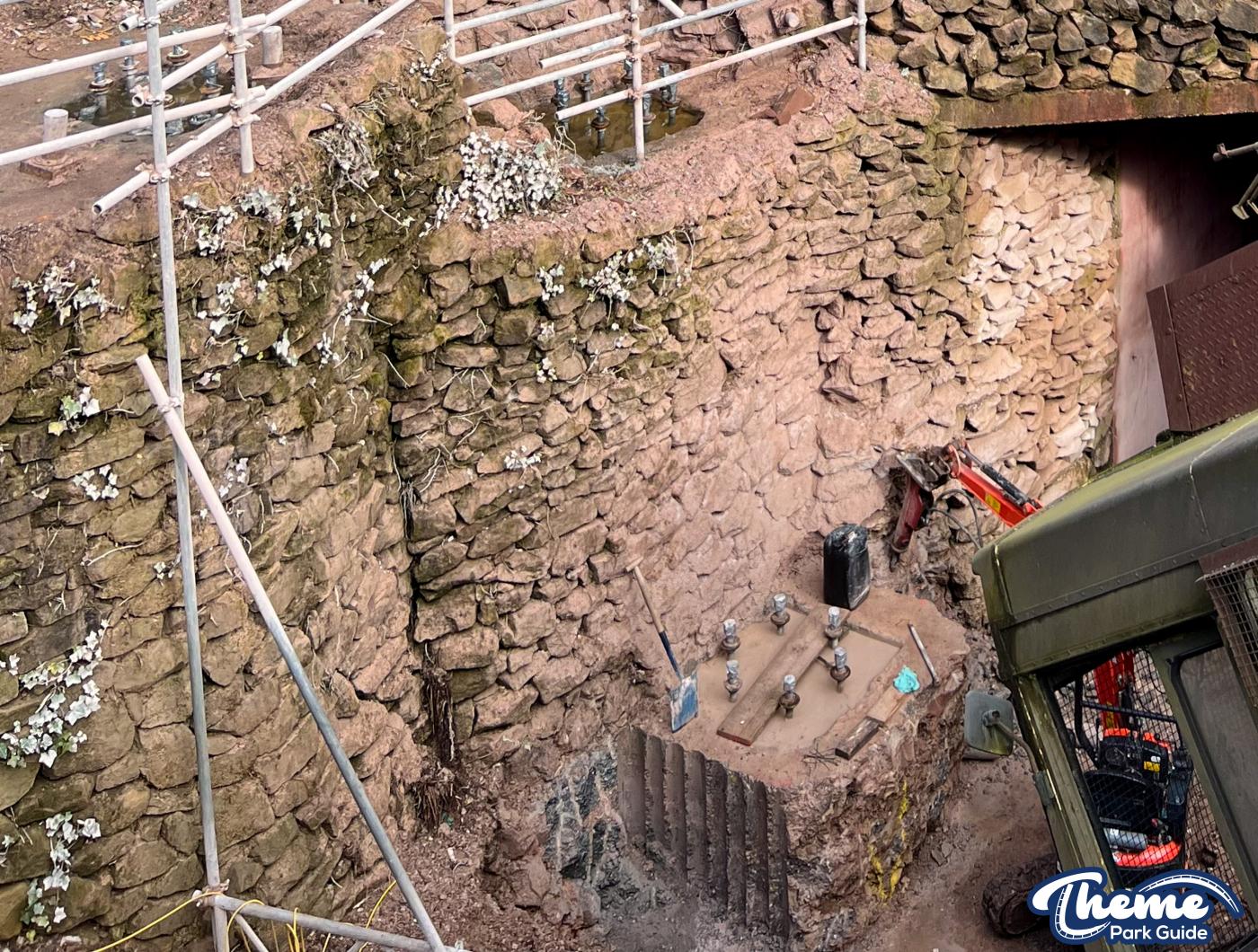Nemesis Track Removal Complete And New Foundations Work Begins