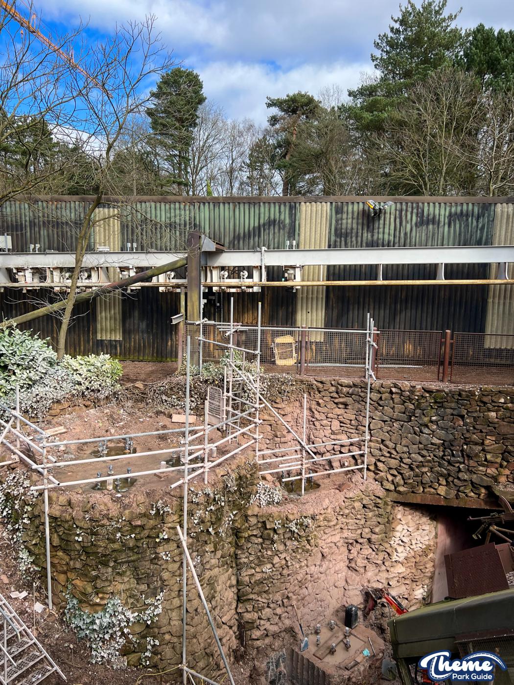 Nemesis Track Removal Complete And New Foundations Work Begins