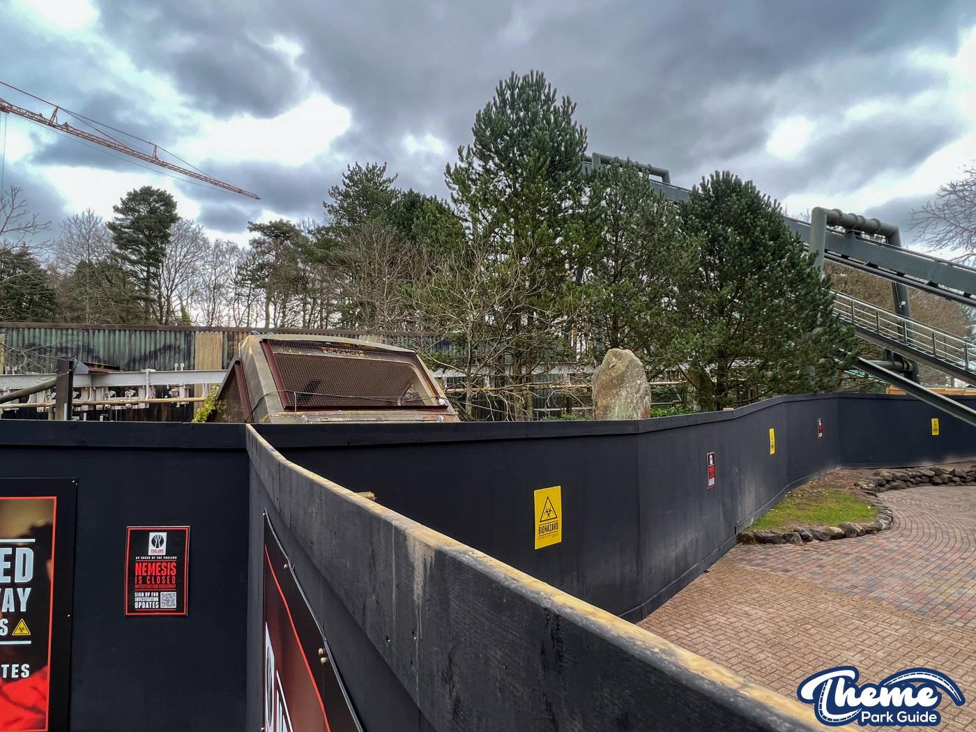 Nemesis Track Removal Complete And New Foundations Work Begins