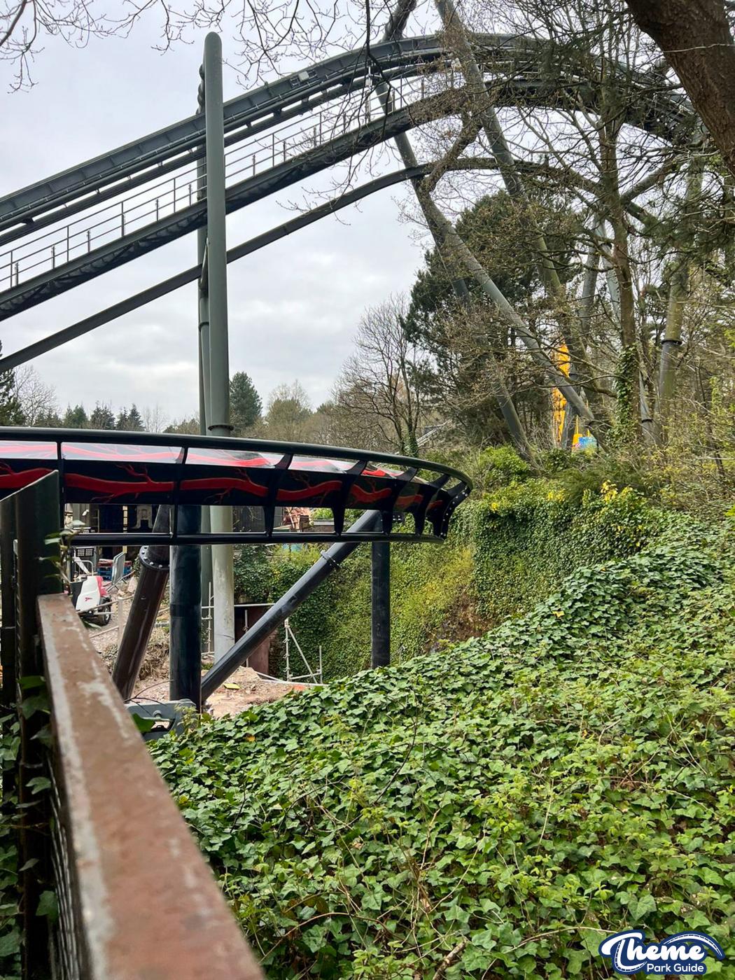 First Sections Of Nemesis Track Installed