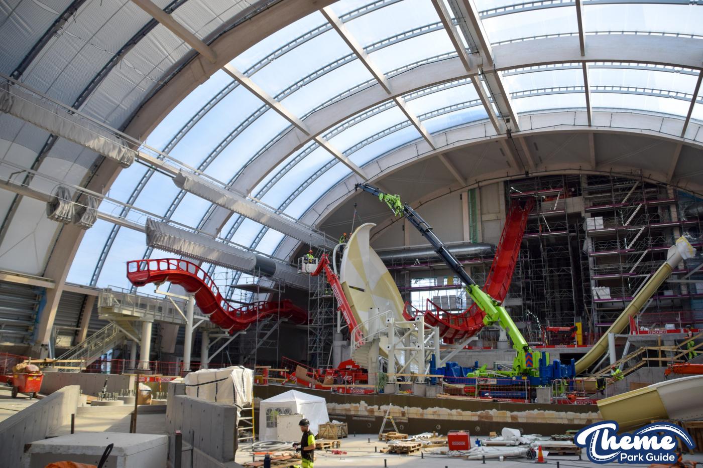 Liseberg Oceana Waterpark Construction Site Tour