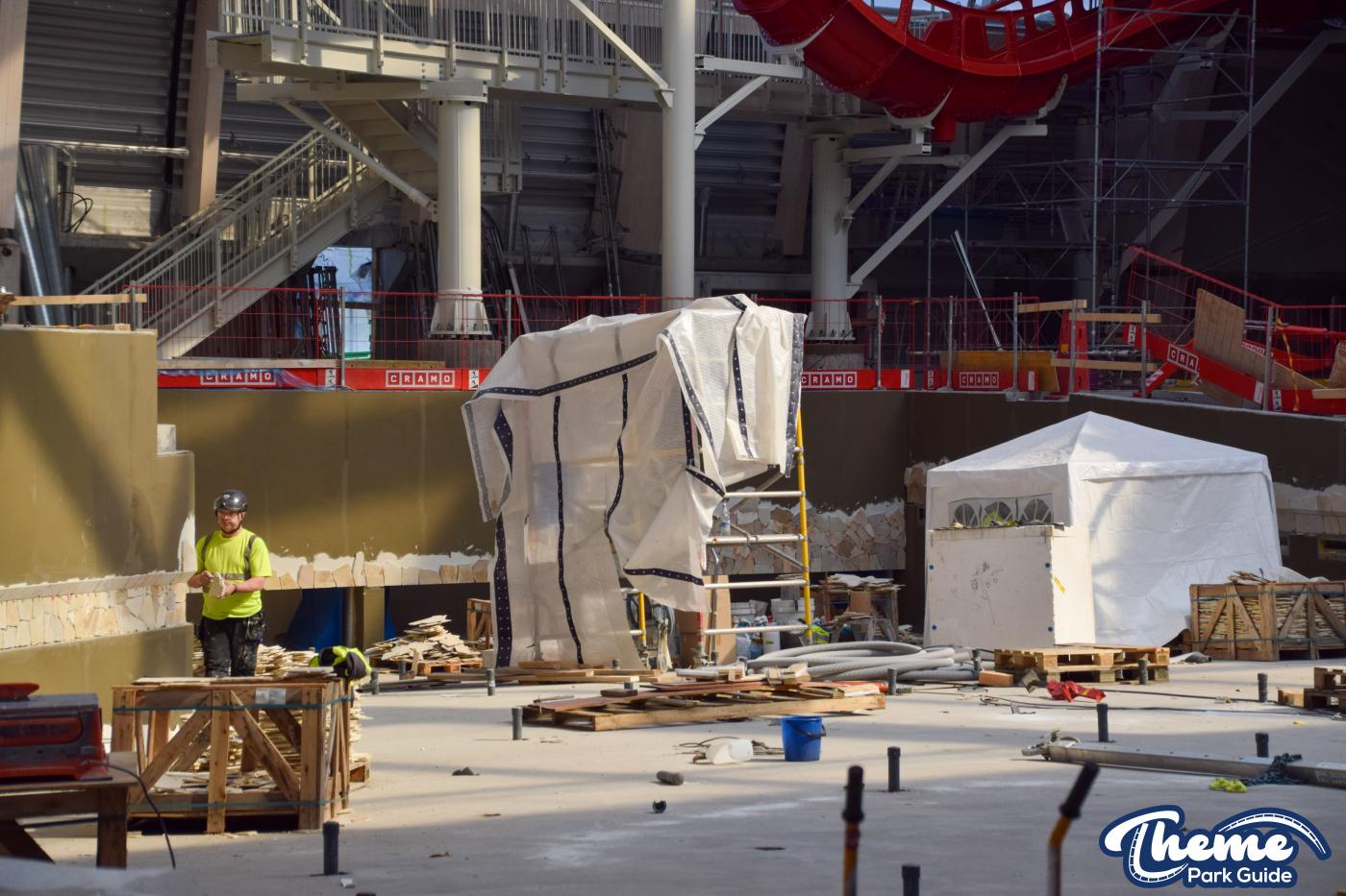 Liseberg Oceana Waterpark Construction Site Tour