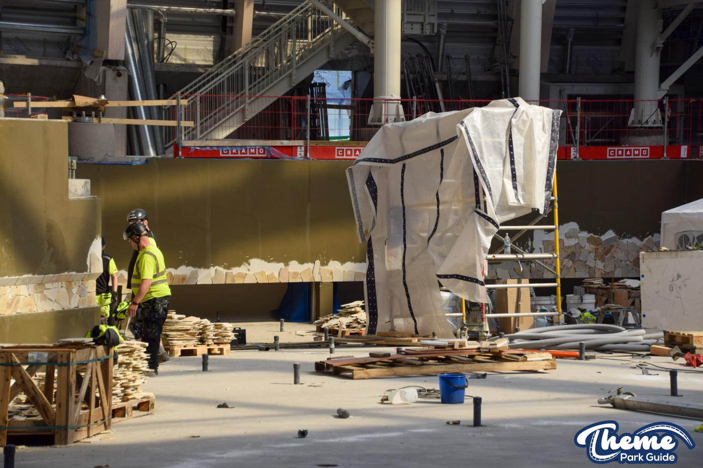 Liseberg Oceana Waterpark Construction Site Tour