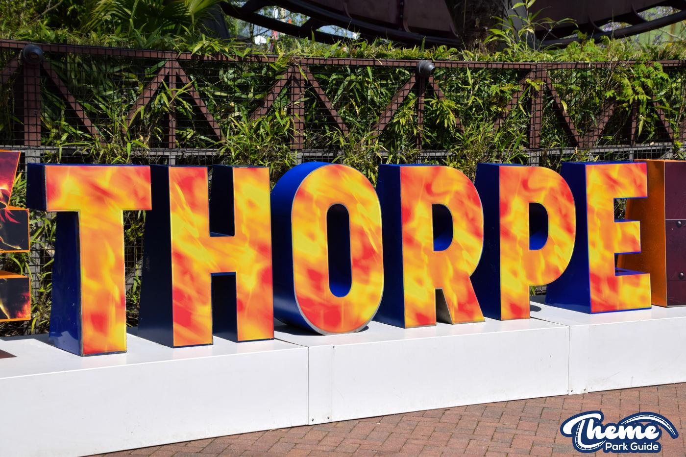 20 Years Of Nemesis Inferno Thorpe Park Sign