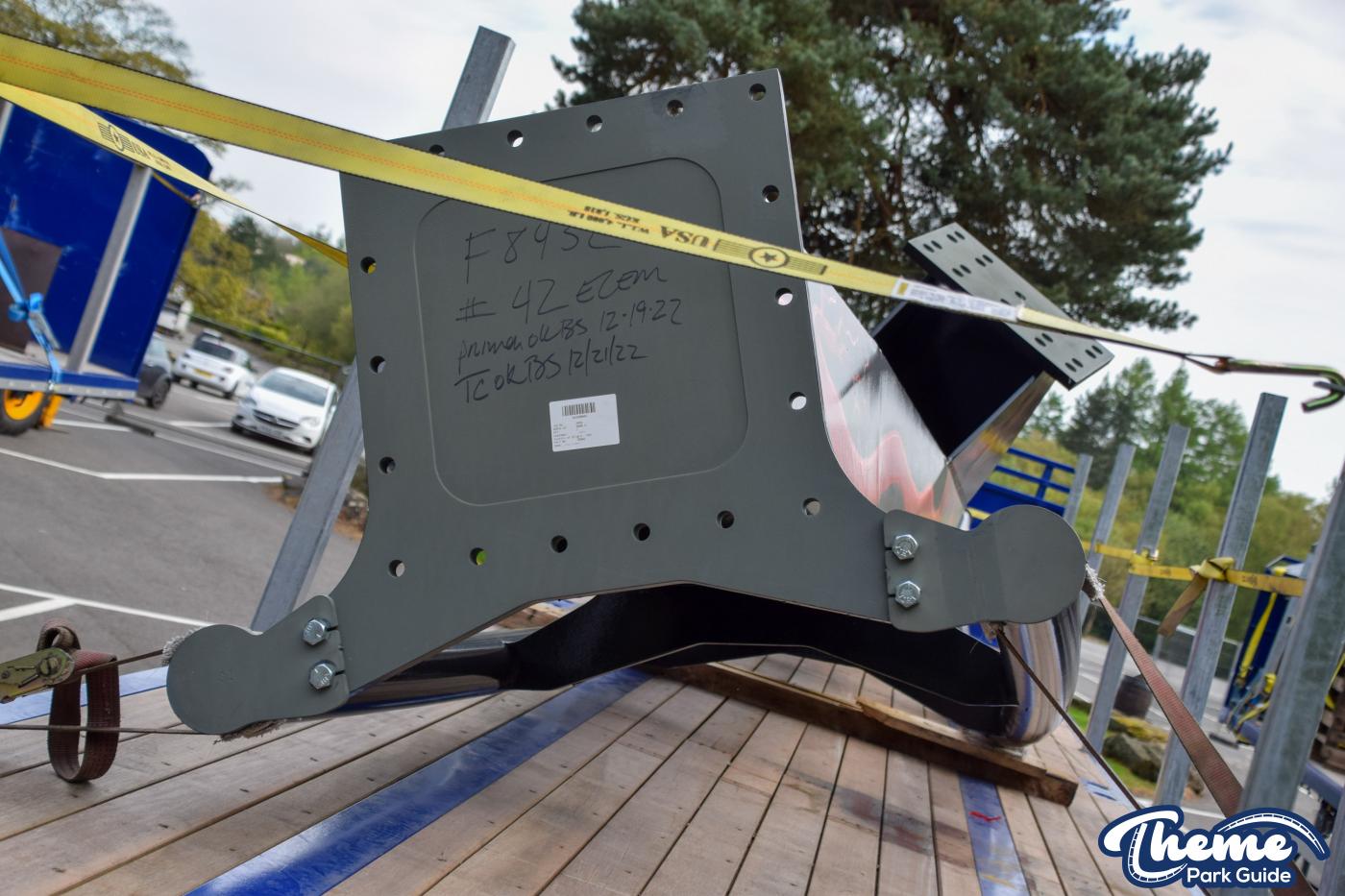 Nemesis Track Delivered Unwrapped And More Supports and Track Installed
