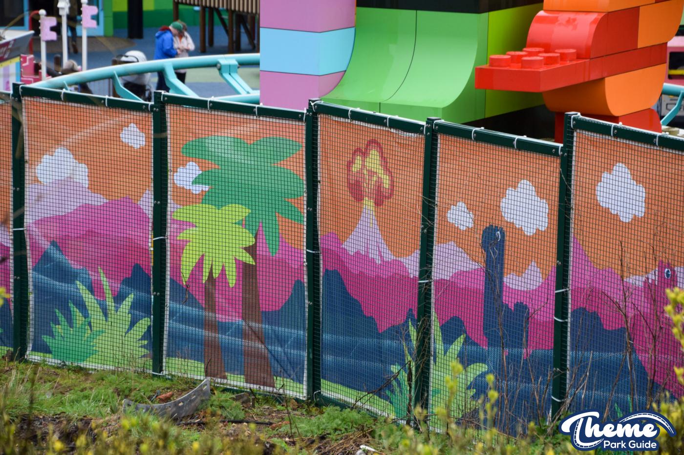 Legoland Windsor 2024 Rollercoaster Construction Begins