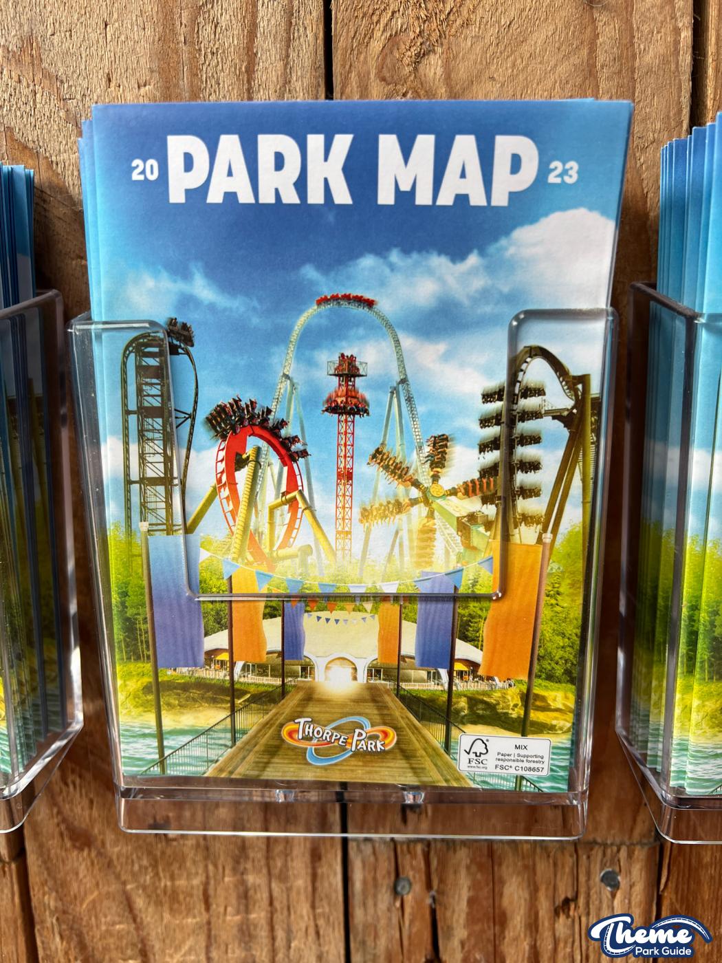 Paper Maps Return To Thorpe Park For 2023 Season