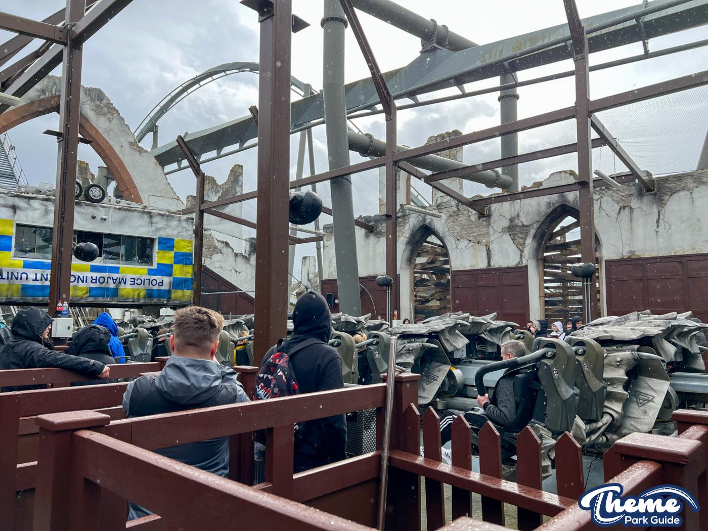 The Swarm Station At Thorpe Park Receives Repaint