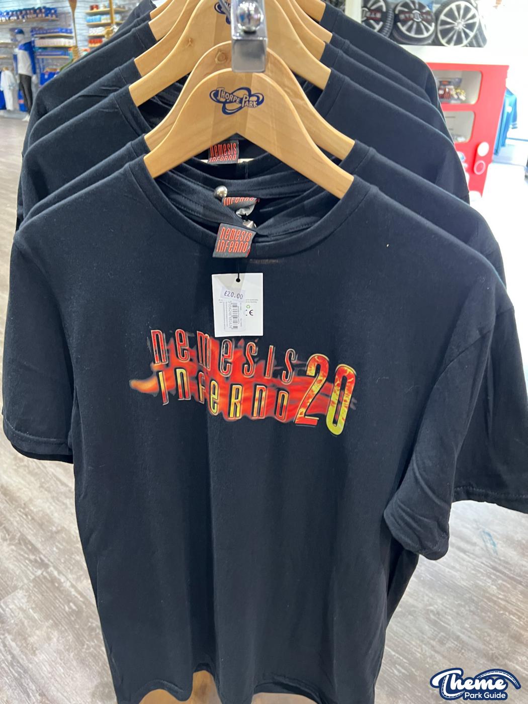 Thorpe Park 2023 Merch