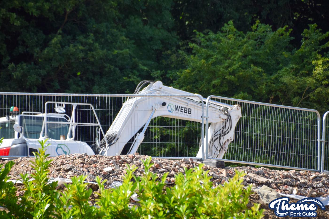 Ground Levelling Begins For 2024 Legoland Windsor Rollercoaster