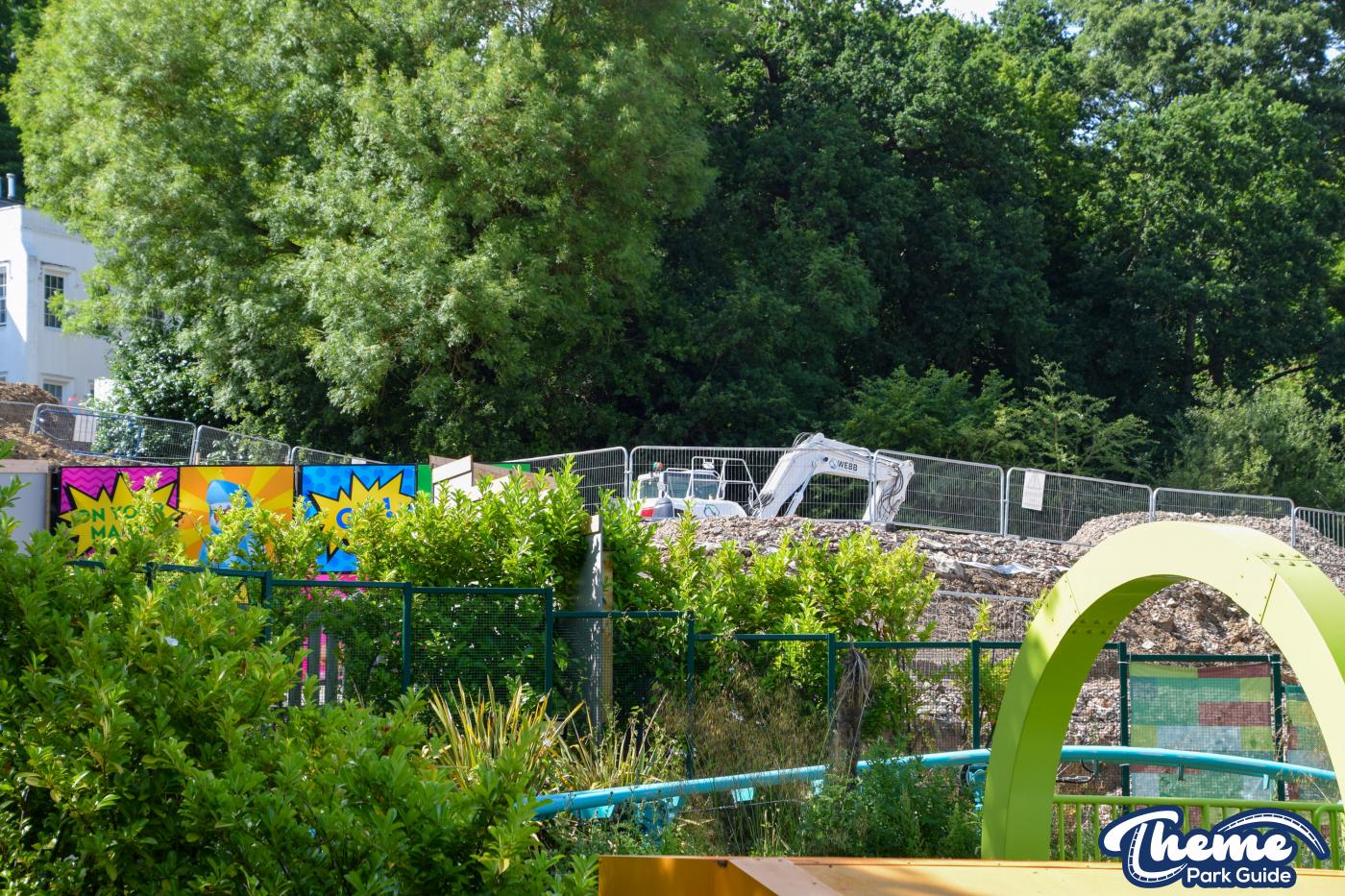 Ground Levelling Begins For 2024 Legoland Windsor Rollercoaster