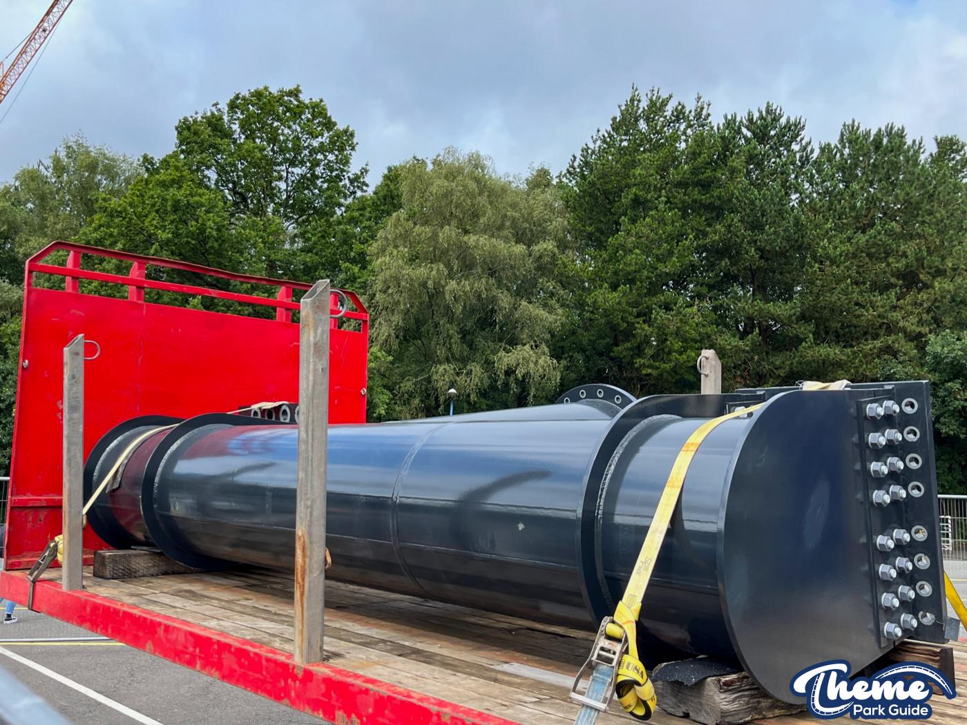 Nemesis Loop Installed And Zero-G Roll Work Begins