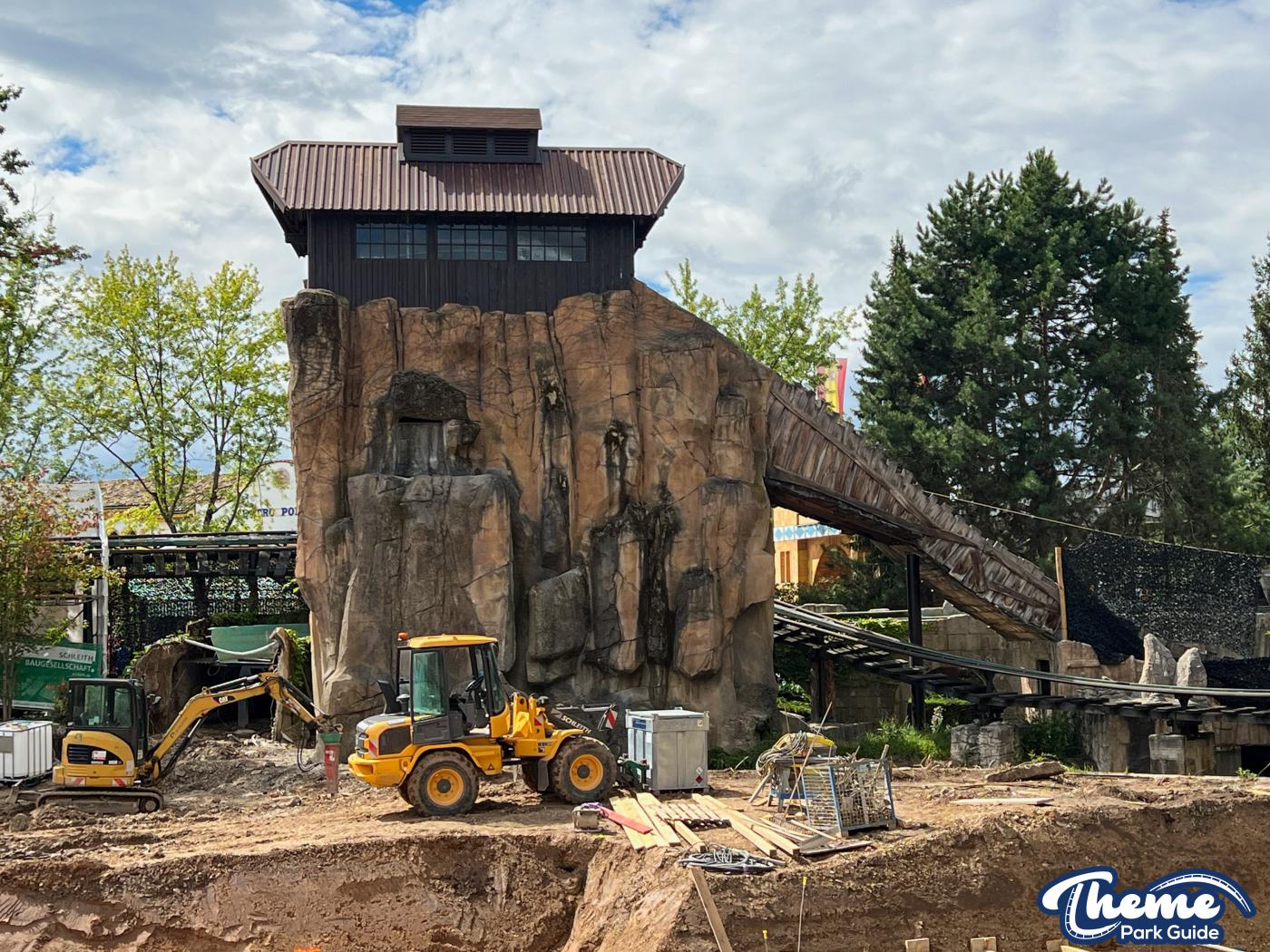 Europa Park Rebuilds After Fire In Spain Area