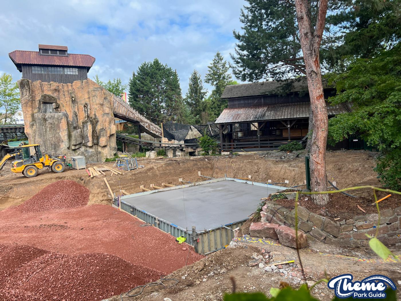 Europa Park Rebuilds After Fire In Spain Area