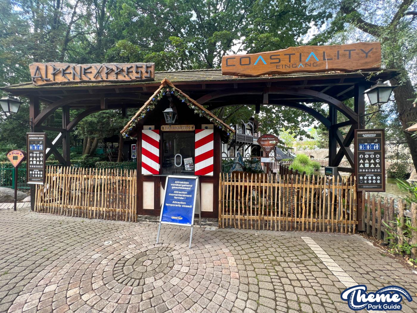 Europa Park Rebuilds After Fire In Spain Area