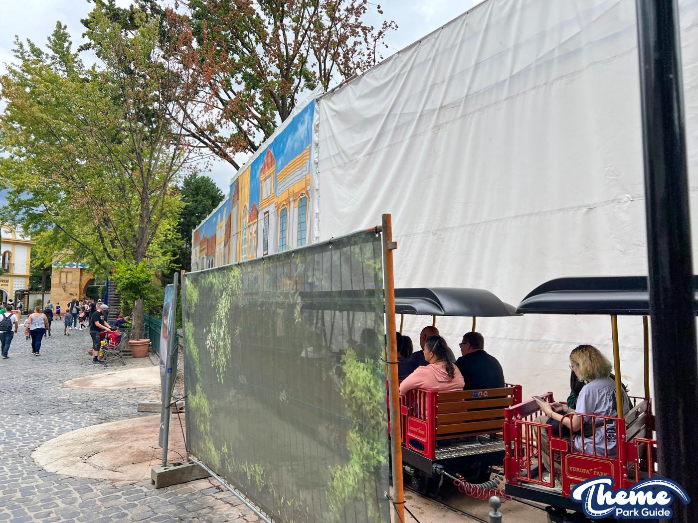 Europa Park Rebuilds After Fire In Spain Area