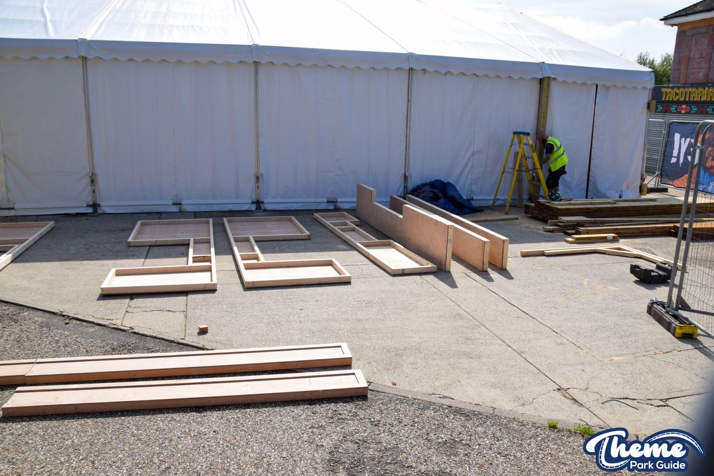 Fright Nights 2023 September Construction Update
