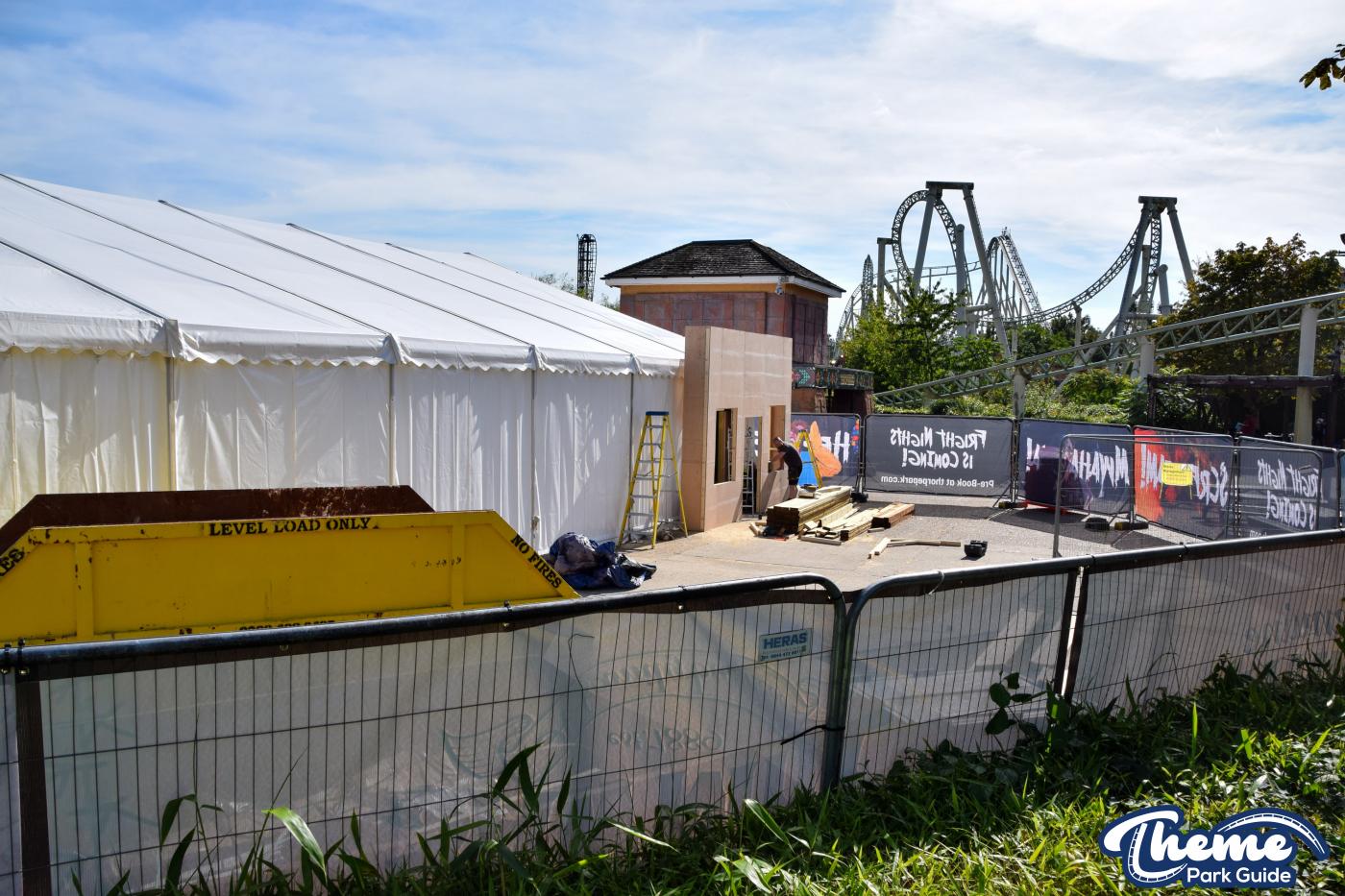 Fright Nights 2023 September Construction Update