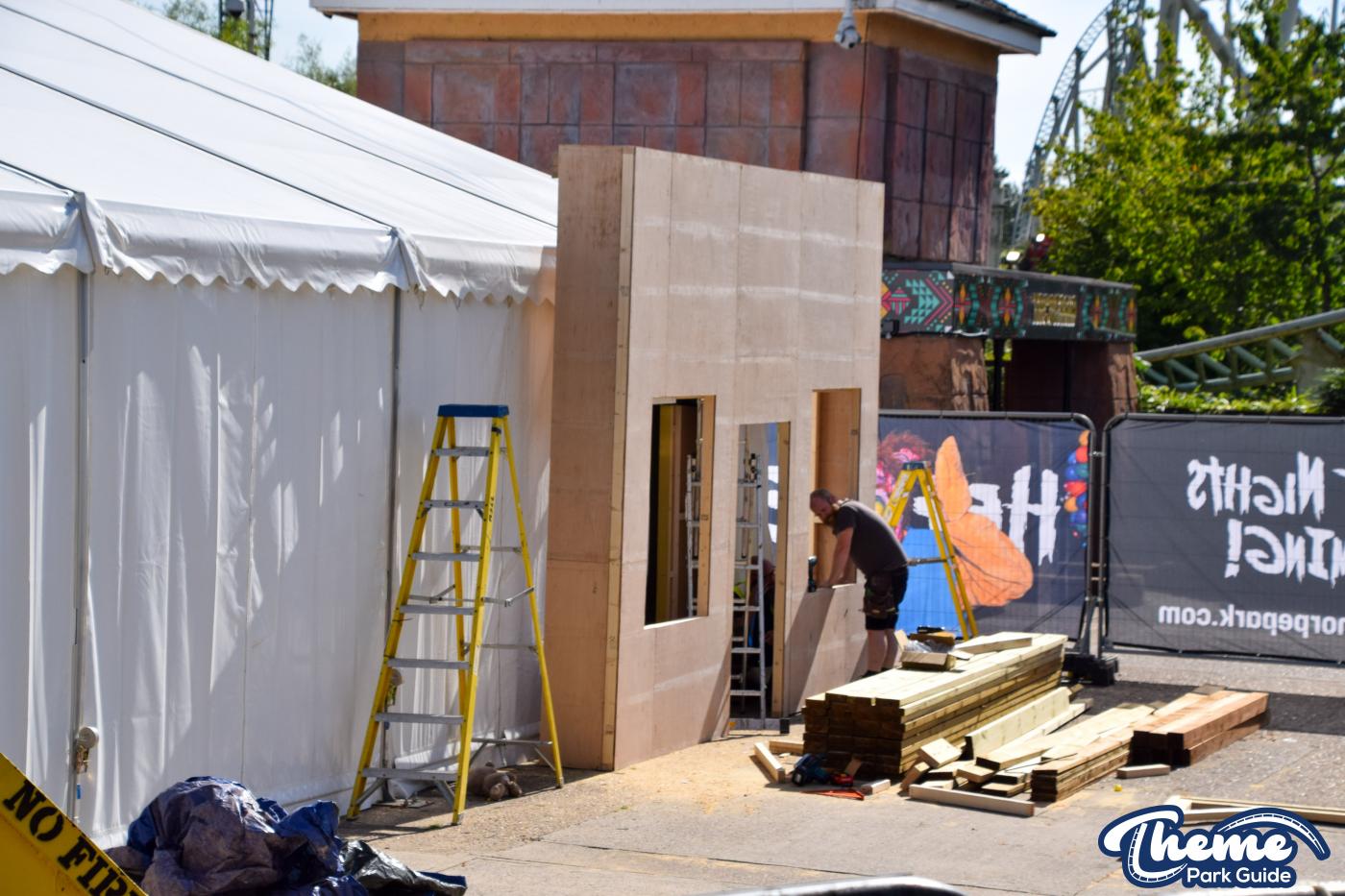 Fright Nights 2023 September Construction Update