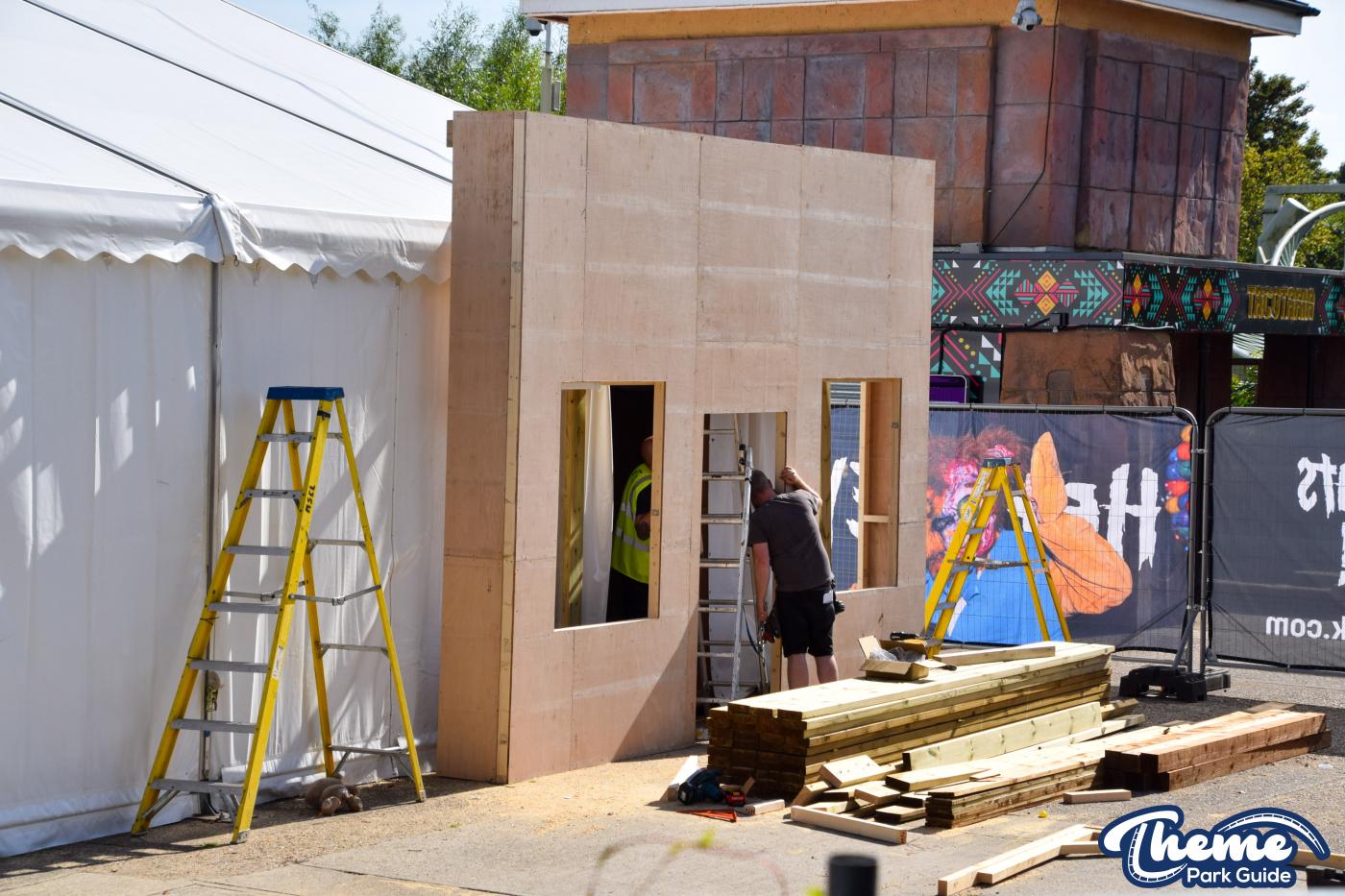 Fright Nights 2023 September Construction Update