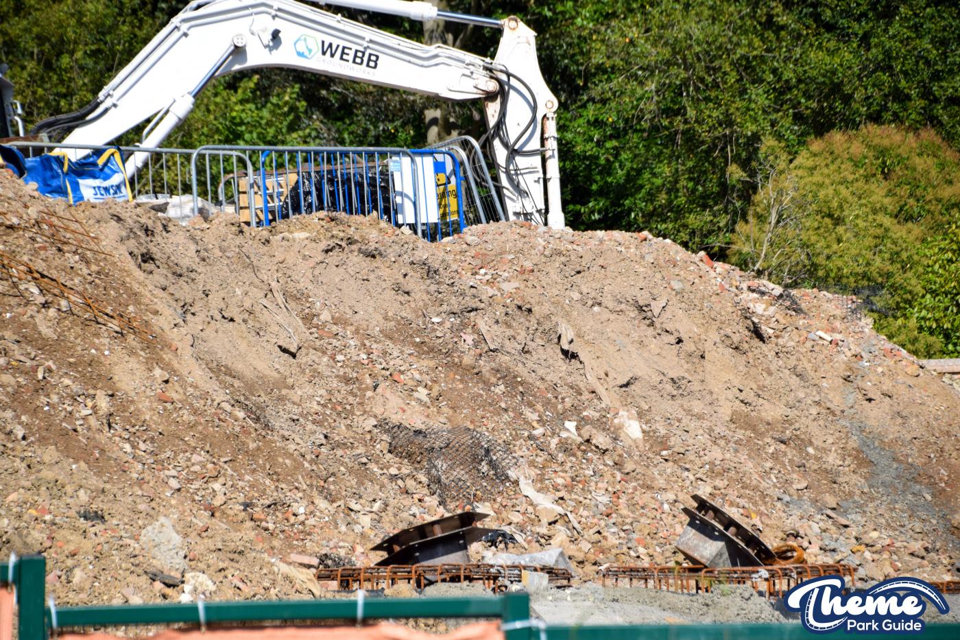 Legoland 2024 Rollercoaster Foundations Now Visible