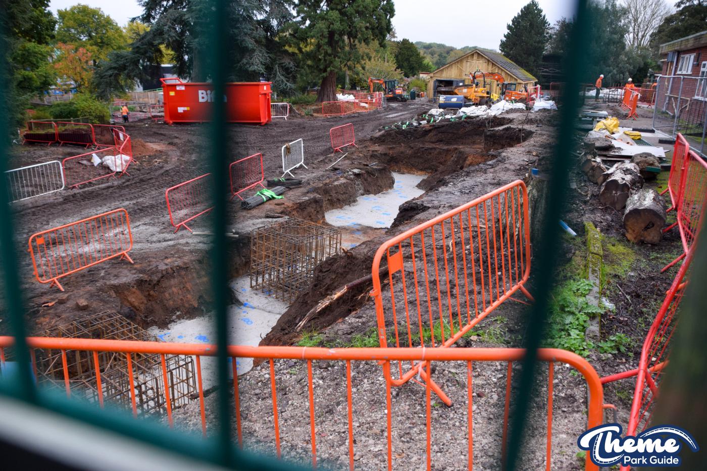 Drayton Manor 2024 Rollercoaster Supports Delivered